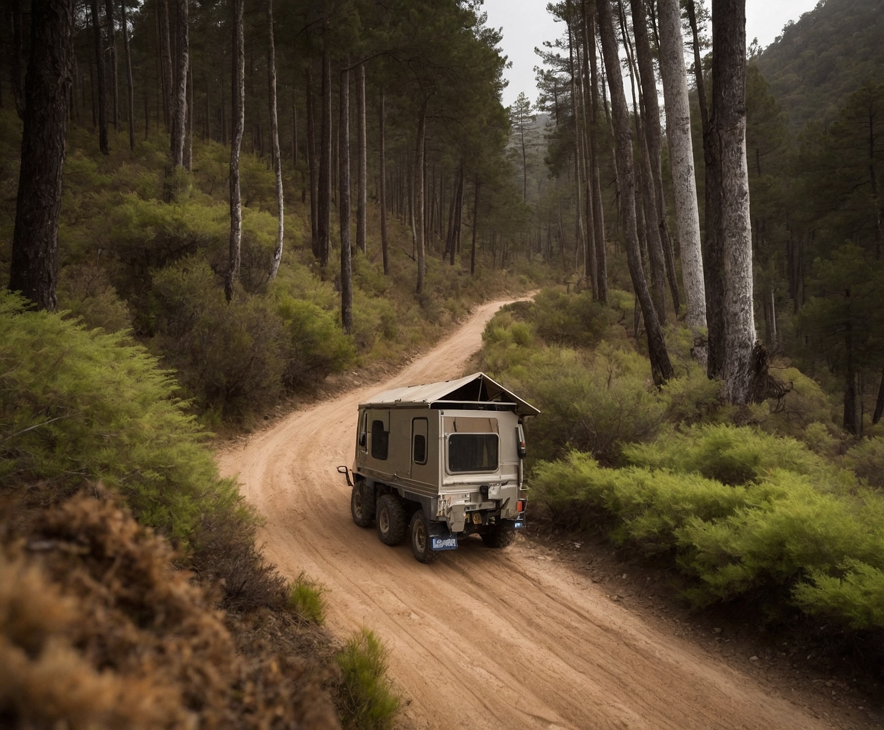 Todo terreno con escape personalizado.
